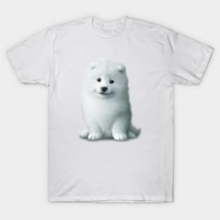 Cute Samoyed Drawing T-Shirt